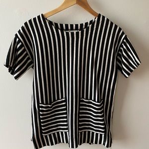 Madewell striped sweater top